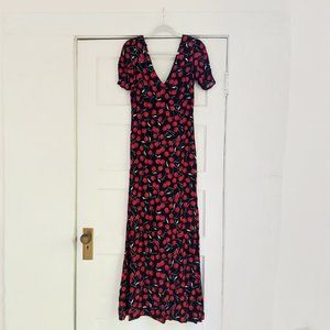 Reformation Cherry Dress - Size 6